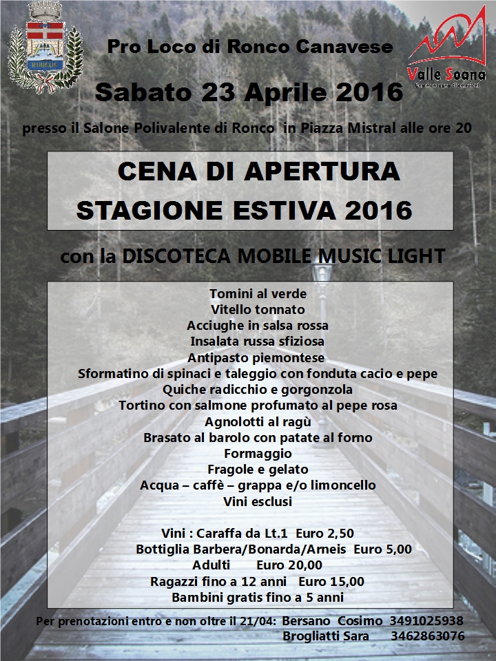 LOCANDINA CENA 23 APRILE