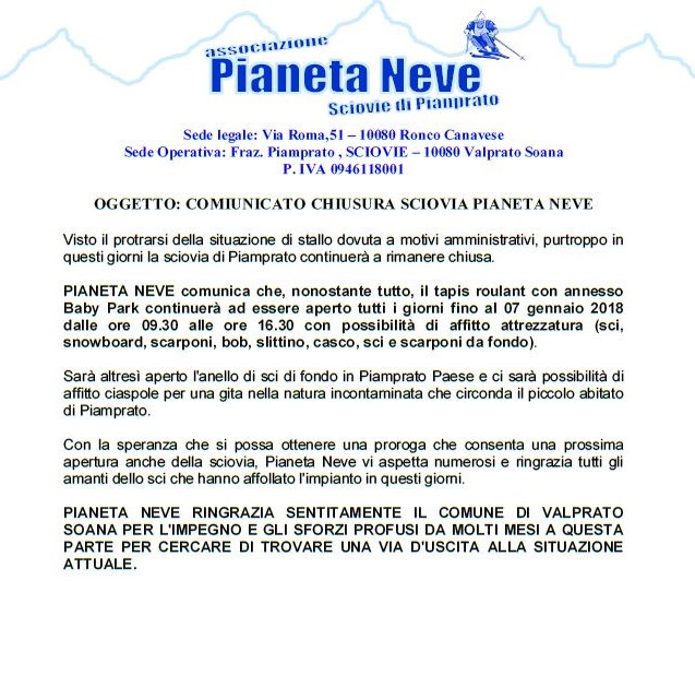 comunicatoPianeta