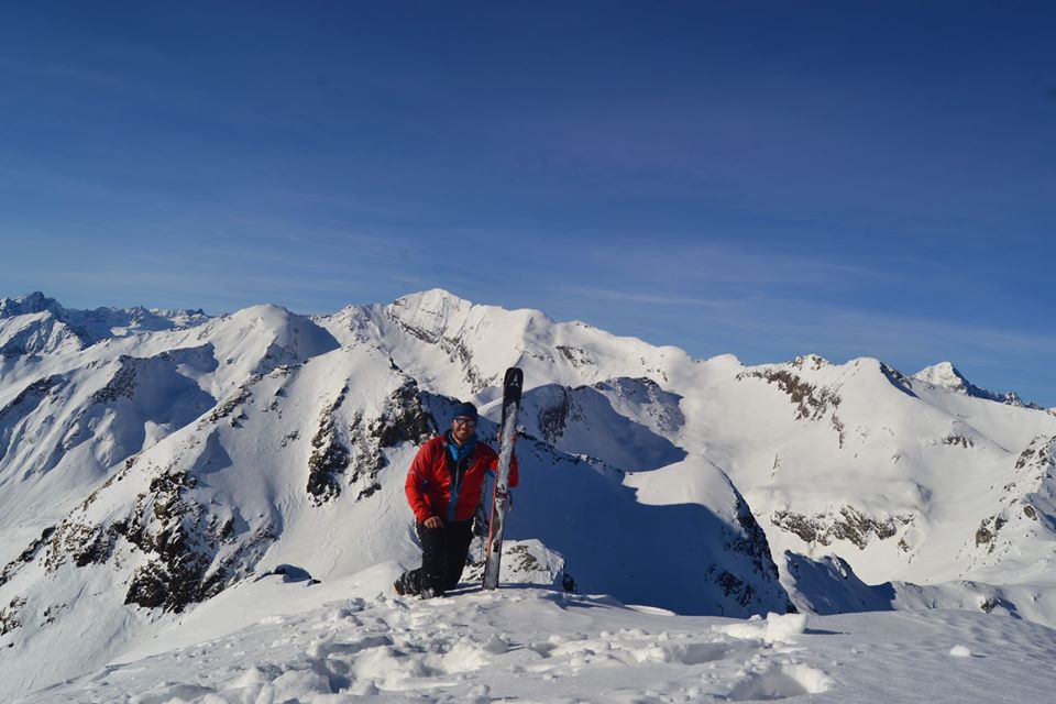 dalla vetta del Santanel panorama sulla Rosa dei Banchi