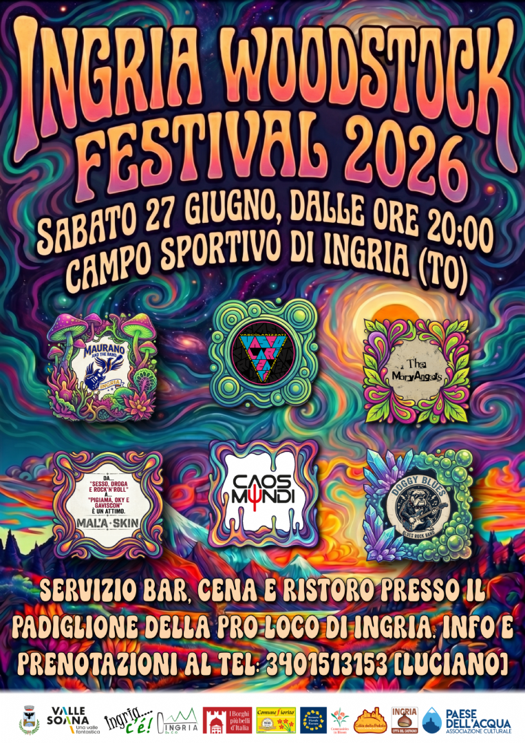 Sabato 27 giugno: Ingria Woodstock Festival 2026