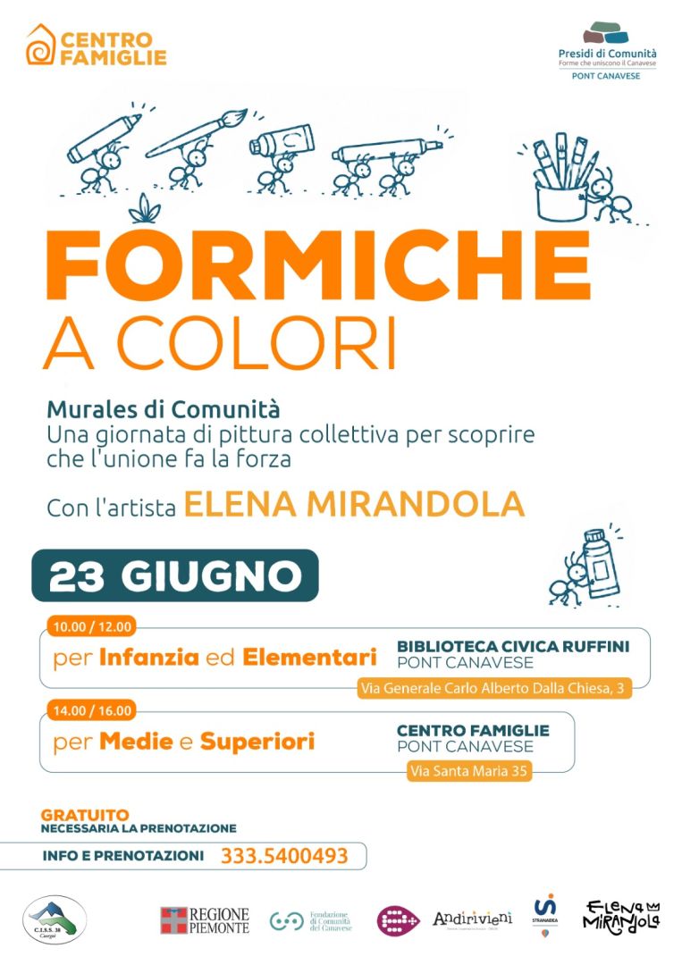 Pont, 23 giugno Formiche a colori