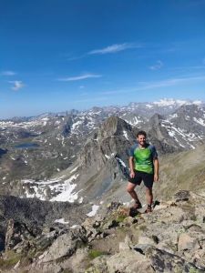 Loris di Lazinet al Mont Glacier 3186mt da Piamprato
