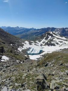 Loris di Lazinet al Mont Glacier 3186mt da Piamprato
