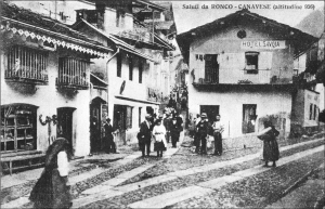 Quando Pont Canavese era la “città” delle montanine di Marino Pasqualone tratto dalla rivista CANAVEIS