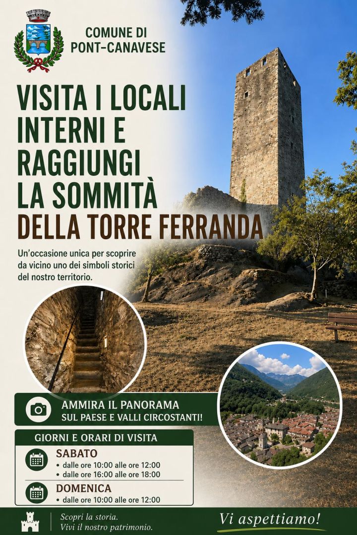 Pont: Alla scoperta della Torre Ferranda!