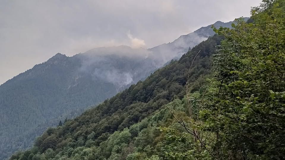 Comune di Valprato Soana: situazione incendio presso Andorina a cura del Sindaco