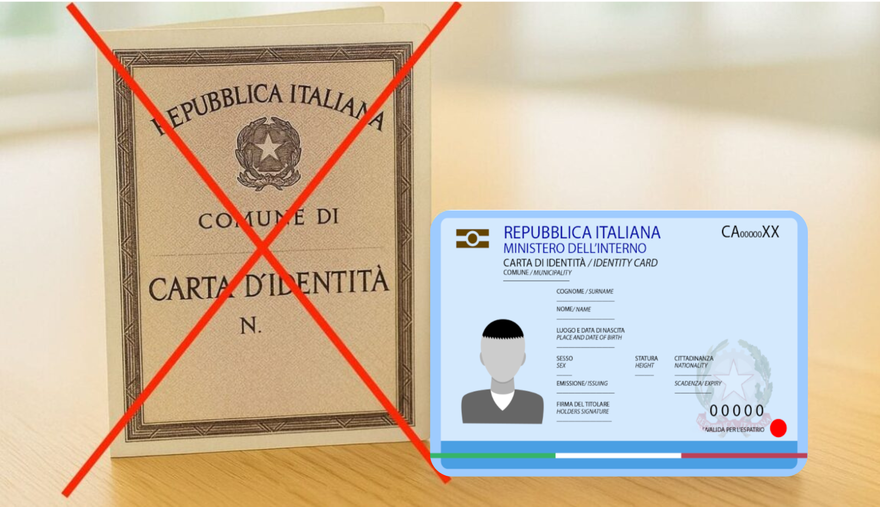 PONT: Carte d’identità cartacee – stabilita una proroga ma solo per “determinate finalità”