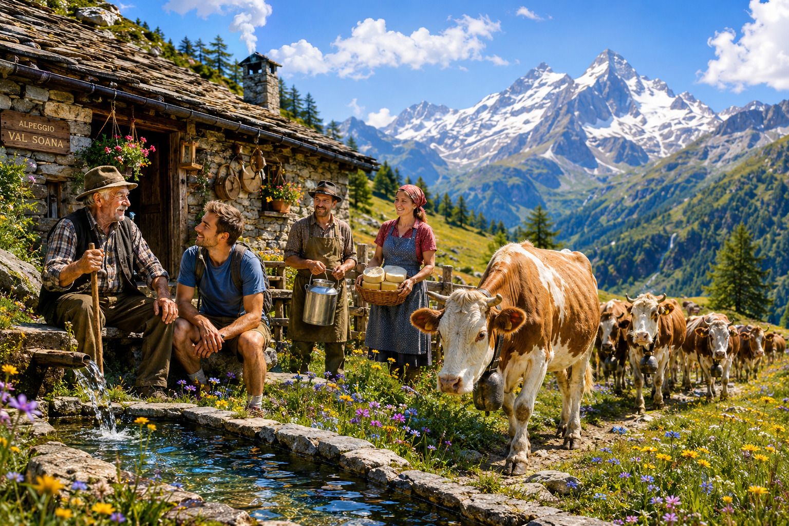 Novella estiva: Quando la montagna torna a vivere di Giorgio Cortese