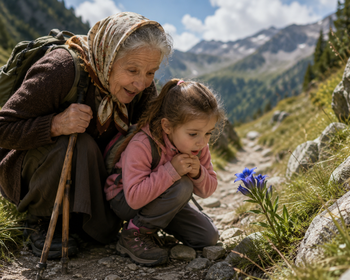 NOVELLA VALLE SOANA. Il sentiero delle genziane.