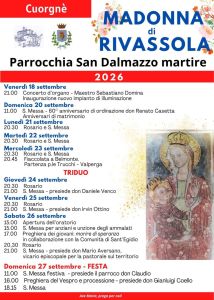 Cuorgnè concerto d'organo per la Madonna della Rivassola