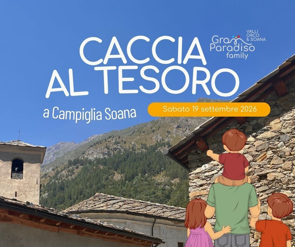 Caccia al tesoro a Campiglia Soana Sabato 19 settembre